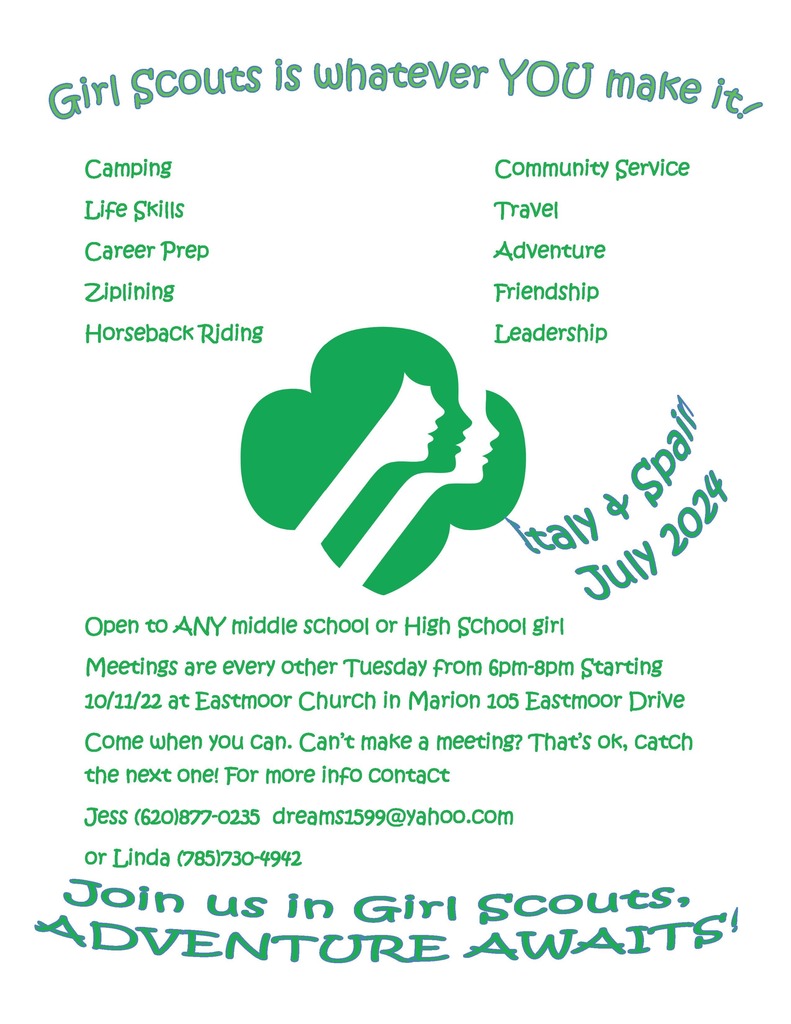 Join the Girl Scouts Flyer