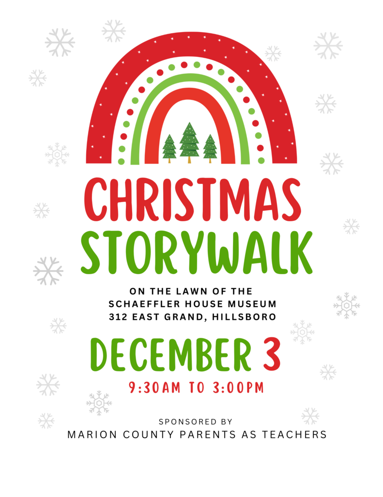 Christmas Storywalk flyer